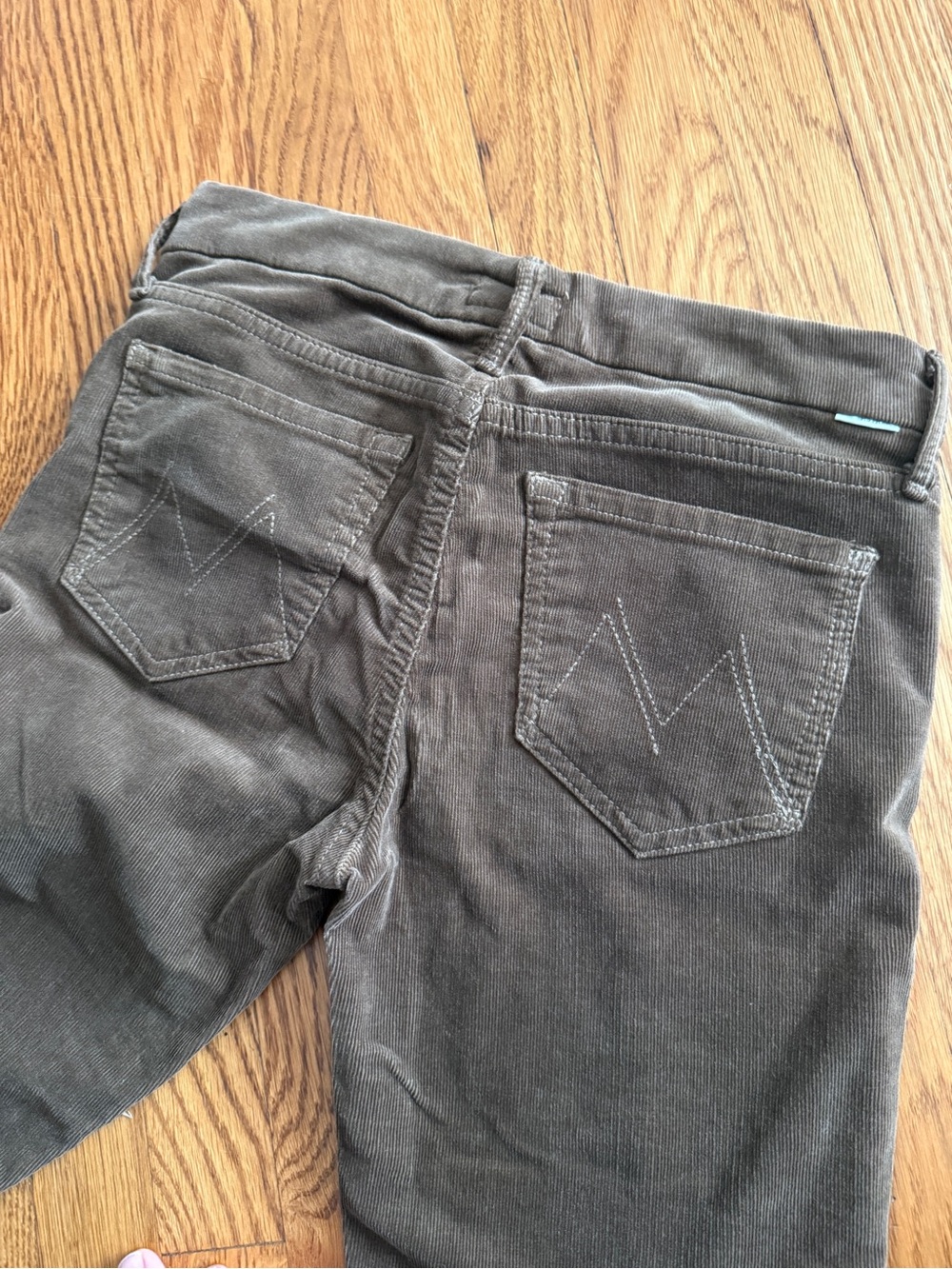 Mother the Looker country brown corduroy pants 25